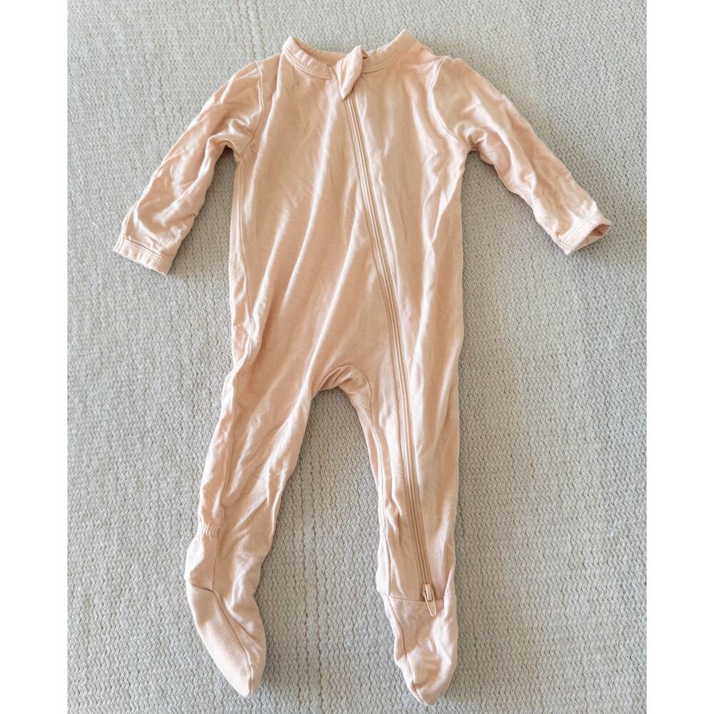 Kyte Baby Light Pink Bamboo Zippered Sleeper 0-3 Months